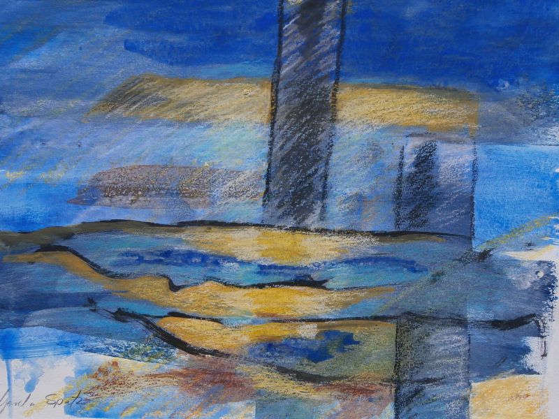 Gerda Spatz – Steg am See